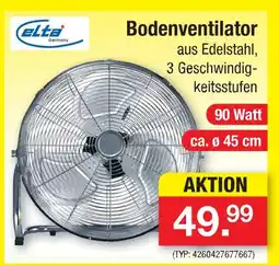 Zimmermann Elta germany bodenventilator Angebot
