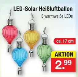 Zimmermann Led-solar heißluftballon Angebot