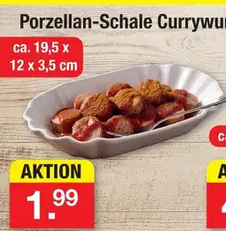 Zimmermann Porzellan-schale currywurst Angebot