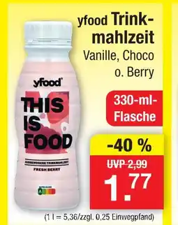 Zimmermann Yfood trink-mahlzeit Angebot