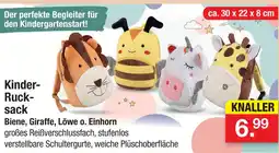 Zimmermann Kinder-rucksack biene, giraffe, löwe o. einhorn Angebot