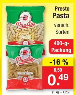 Zimmermann Presto pasta Angebot