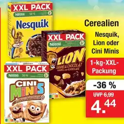 Zimmermann Nestlé cerealien Angebot