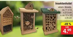 Zimmermann Insektenhotel Angebot