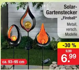 Zimmermann Solar-gartenstecker „fireball“ Angebot