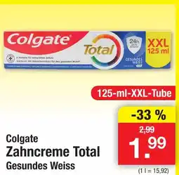 Zimmermann Colgate zahncreme total Angebot