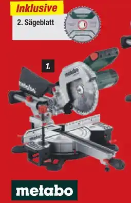 toom Baumarkt Metabo kapp- und zugsäge „kgs 216 m“ Angebot