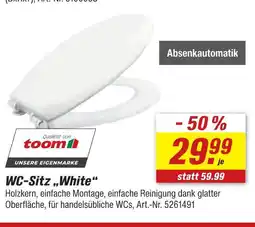 toom Baumarkt Toom wc-sitz „white“ Angebot