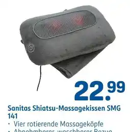 Rossmann Sanitas shiatsu-massagekissen smg 141 Angebot
