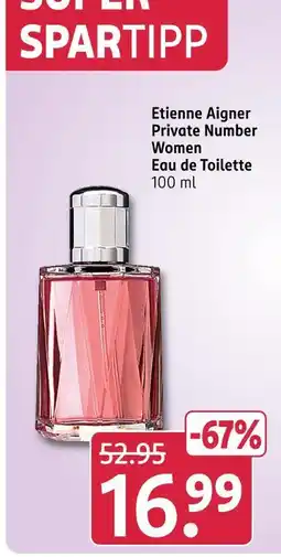 Rossmann Etienne aigner private number women eau de toilette Angebot