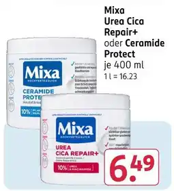 Rossmann Mixa urea cica repair+ Angebot