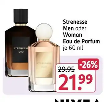 Rossmann Strenesse men oder woman eau de parfum Angebot