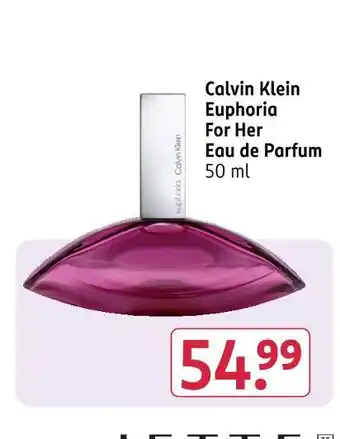 Rossmann Calvin klein euphoria for her eau de parfum Angebot