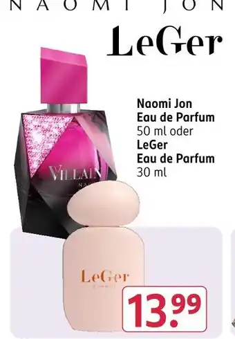 Rossmann Naomi jon eau de parfum 50 ml Angebot