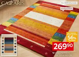 XXXLutz Cazaris wollteppich ca. 70 x 140 cm Angebot