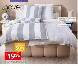 XXXLutz Novel satin-bettwäsche-garnitur „terna“ oder „havstribe“ Angebot