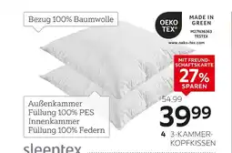 XXXLutz Sleeptex 3-kammer-kopfkissen „ilu“ Angebot