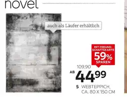 XXXLutz Novel webteppich „fiorentina“ ca. 80 x 150 cm Angebot