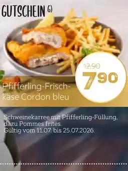 XXXLutz Pfifferling-frischkäse cordon bleu Angebot