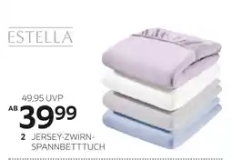 XXXLutz Estella jersey-zwirn-spannbetttuch 100 x 200 cm Angebot