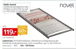 XXXLutz Novel lattenrost Angebot