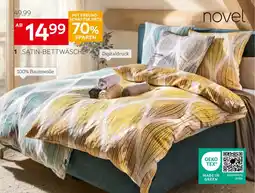 XXXLutz Novel satin-bettwäsche-garnitur „waves“ Angebot