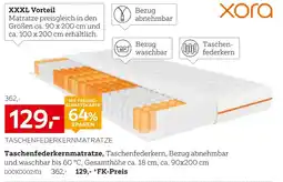 XXXLutz Xora taschenfederkernmatratze Angebot