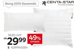 XXXLutz Centa-star kopfkissen „vision“ Angebot