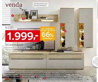XXXLutz Venda wohnwand Angebot