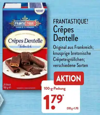 Aldi Nord Frantastique! Crêpes Dentelle 100g Angebot