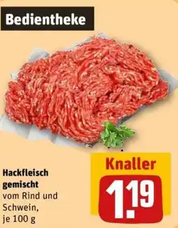 REWE Hackfleisch gemischt Angebot