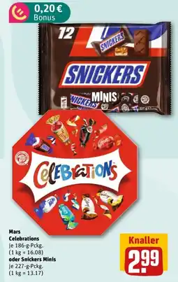 REWE Mars Celebrations Angebot