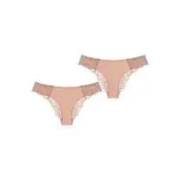 Netto Marken-Discount Triumph Damen Brasilslip Wild Peony Florale Brazilian 2er Pack Angebot