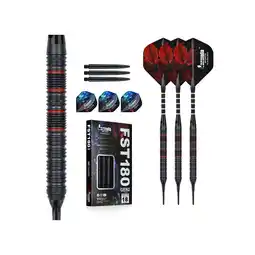 Netto Marken-Discount Formula FST180 GEN2 Black Red Rings Softtip Dartset 18g Softdarts Angebot