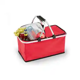 Netto Marken-Discount EASYmaxx Thermo-Einkaufskorb 25l rot faltbar Angebot