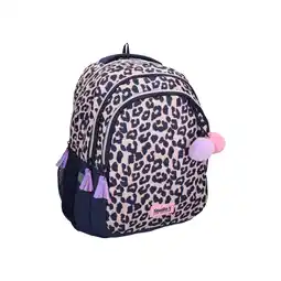 Netto Marken-Discount Studio V Leopard Luxe Mädchen Rucksack Kinder Backpack Schultasche Angebot