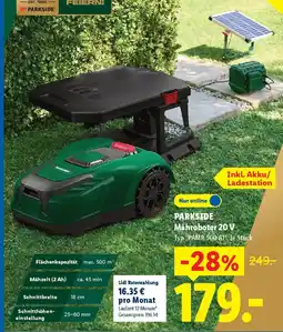 Lidl PARKSIDE Mähroboter 20 V Typ,,PAMR 500 A1". Angebot