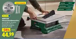 Lidl PARKSIDE Fliesenschneidemaschine Typ,,PFS 800 A1". Angebot