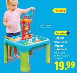 Lidl LUPILU Sand- und Wasserspieltisch Angebot