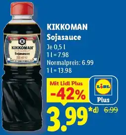 Lidl KIKKOMAN Sojasauce Angebot