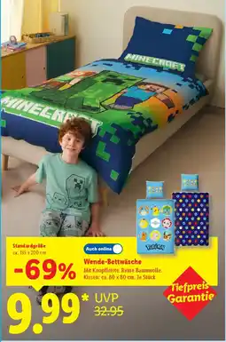 Lidl Wende-Bettwäsche Angebot