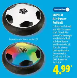 Lidl LUPILU Air-Power- Fußball Angebot