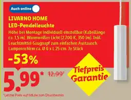 Lidl LIVARNO HOME LED-Pendelleuchte Angebot