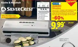 Lidl SILVERCREST Vakuumierer Typ „SV 130 A1". Angebot