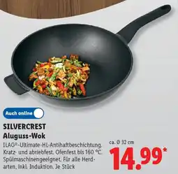 Lidl SILVERCREST Aluguss-Wok Angebot