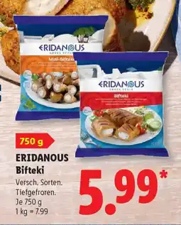 Lidl ERIDANOUS Bifteki Angebot