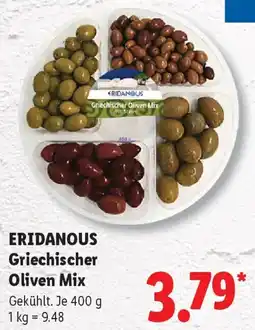 Lidl ERIDANOUS Griechischer Oliven Mix Angebot