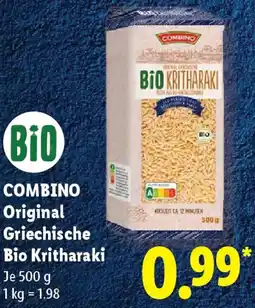 Lidl COMBINO Original Griechische Bio Kritharaki Angebot