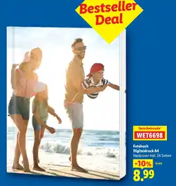 Lidl Fotobuch Digitaldruck A4 Angebot