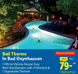 Lidl Bali Therme in Bad Oeynhausen Angebot
